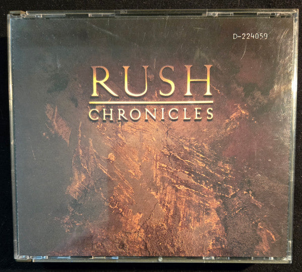 Rush : Chronicles (2xCD, Comp, Club, RE)