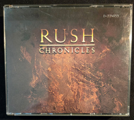 Rush : Chronicles (2xCD, Comp, Club, RE)