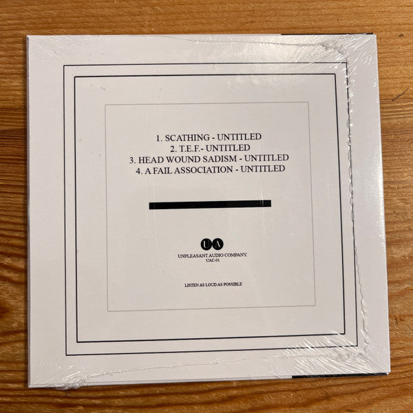 Scathing / T.E.F. / Head Wound Sadism / A Fail Association : Scathing/T.E.F./Head Wound Sadism/A Fail Association (CD, EP)