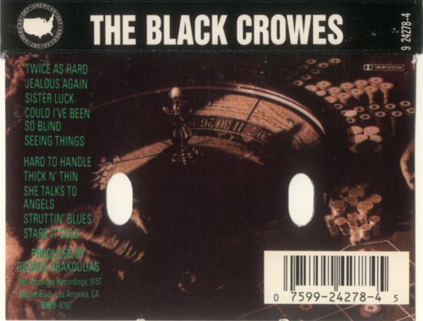 The Black Crowes : Shake Your Money Maker (Cass, Album, SR,)