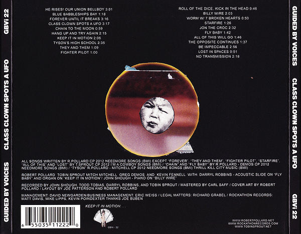 Guided By Voices : Class Clown Spots A UFO (CD, Album)
