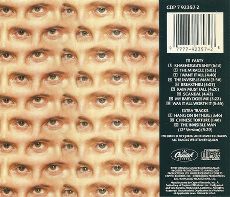 Queen : The Miracle (CD, Album)