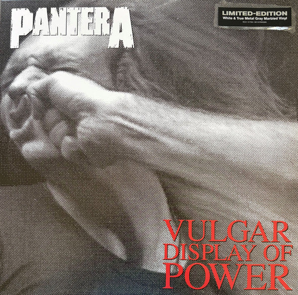 Pantera : Vulgar Display Of Power (LP, Ltd, RE, Whi)