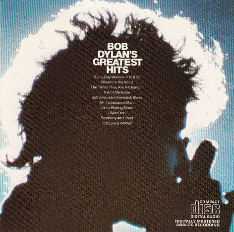 Bob Dylan : Bob Dylan's Greatest Hits (CD, Comp, Club, RE)