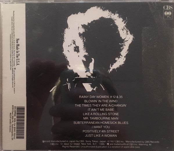 Bob Dylan : Bob Dylan's Greatest Hits (CD, Comp, Club, RE)