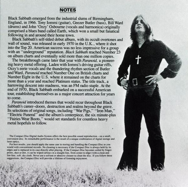 Black Sabbath : Paranoid (CD, Album, RE, Cin)