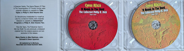 Cyess Afxzs : A Room In The Void - The Collected Philip K. Dick (2xCD, Album, Comp, Ltd)