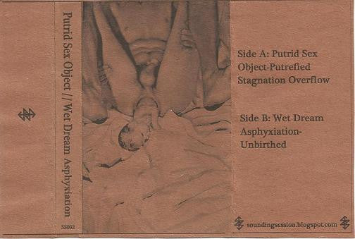 Putrid Sex Object / Wet Dream Asphyxiation : split (Cass)