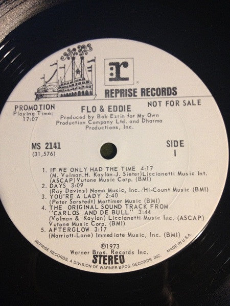 Flo & Eddie : Flo & Eddie (LP, Album, Promo)