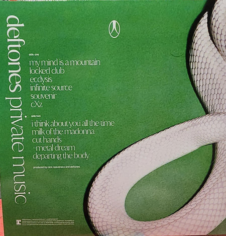 Deftones : Private Music (LP, Album, Lem)