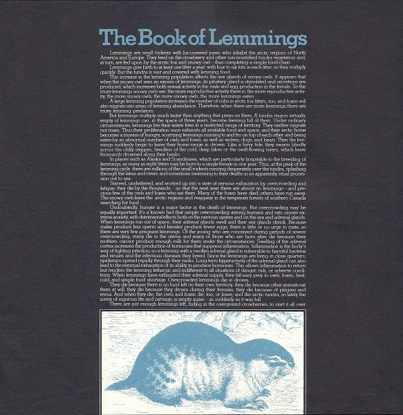 National Lampoon : Lemmings (LP, Album, Pit)