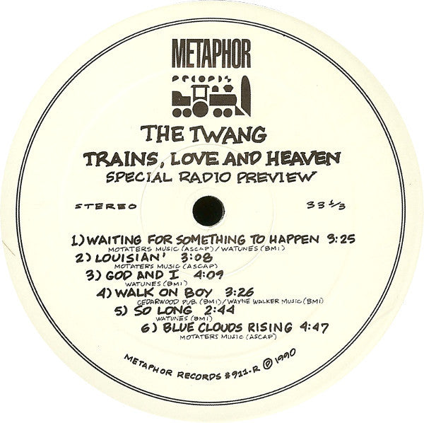 The Twang (3) : Special Radio Preview (LP, Promo, Smplr)