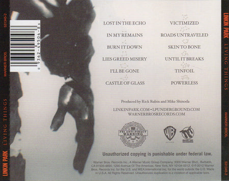 Linkin Park : Living Things (CD, Album, Cin)