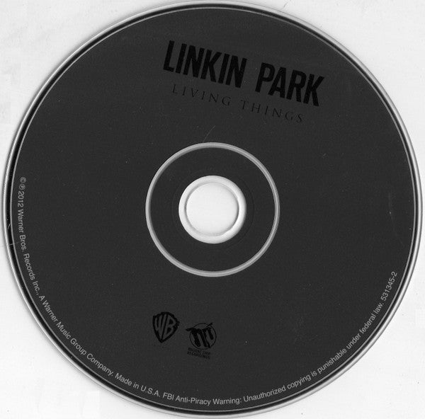Linkin Park : Living Things (CD, Album, Cin)