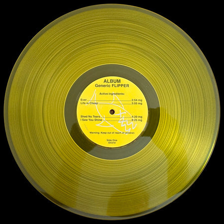 Flipper : Album Generic Flipper (LP, Album, Ltd, RE, Tra)