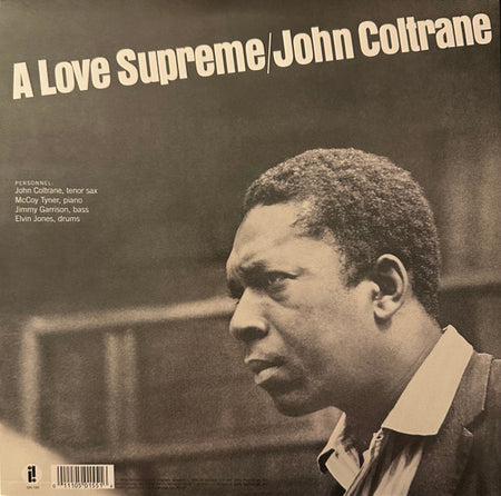 John Coltrane : A Love Supreme (LP, Album, RE, RM, Gat)