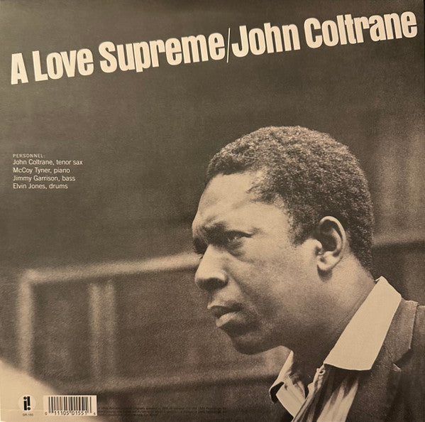 John Coltrane : A Love Supreme (LP, Album, RE, RM, Gat)