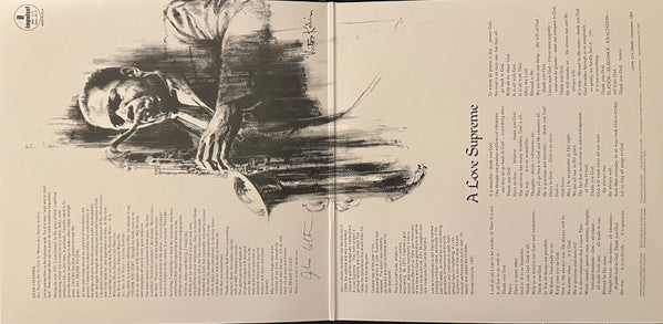 John Coltrane : A Love Supreme (LP, Album, RE, RM, Gat)