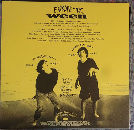 Ween : Europe "90" (3x12", Album, RSD, Ltd)