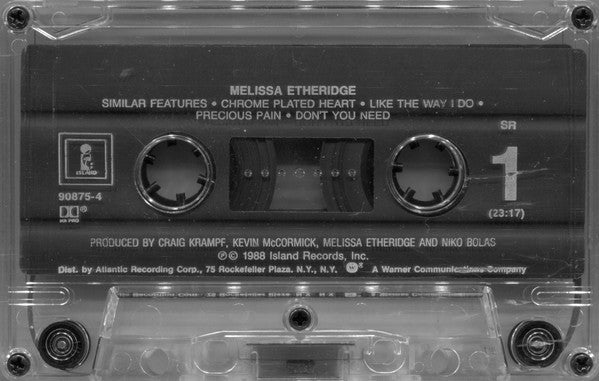 Melissa Etheridge : Melissa Etheridge (Cass, Album, SR,)