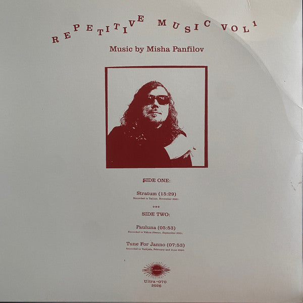 Misha Panfilov : Repetitive Music Vol 1 (LP, RE)