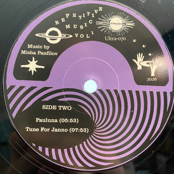 Misha Panfilov : Repetitive Music Vol 1 (LP, RE)