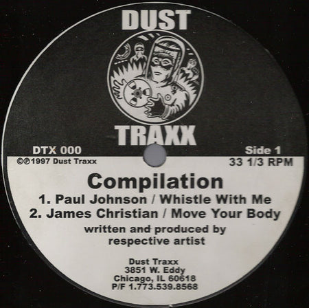 Various : Dust Traxx Compilation (12", Comp)