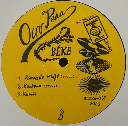 Oiro Pena : Béke (LP, Ltd, Num, 3rd)