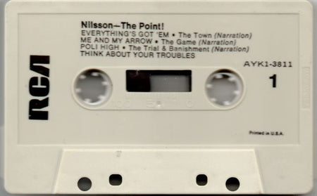 Nilsson* : The Point! (Cass, Album, RE)