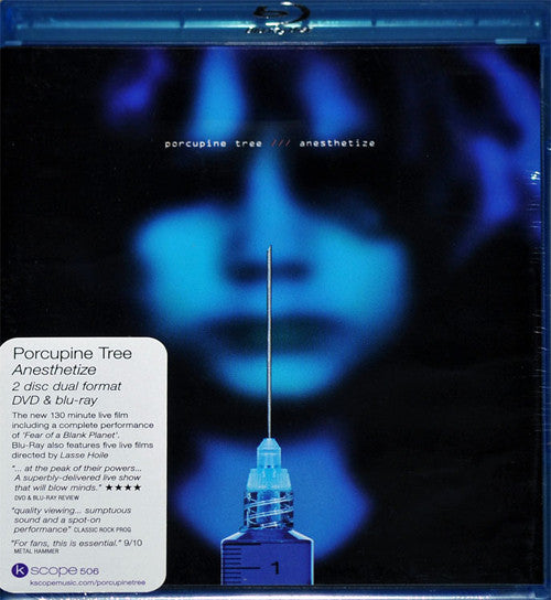 Porcupine Tree : Anesthetize (Live In Tilburg - Oct 2008) (Blu-ray + DVD-V, NTSC)
