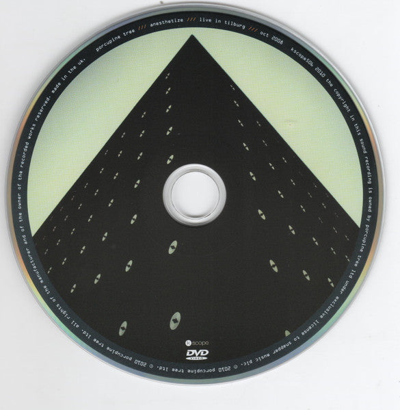Porcupine Tree : Anesthetize (Live In Tilburg - Oct 2008) (Blu-ray + DVD-V, NTSC)
