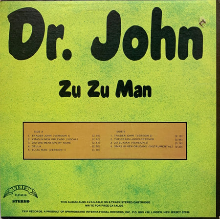 Dr. John : Zu Zu Man (LP)