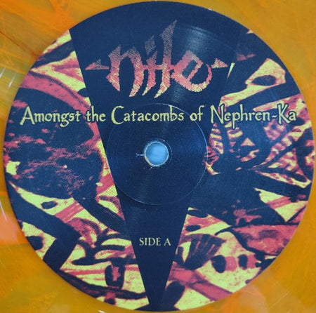 Nile (2) : Amongst The Catacombs Of Nephren-Ka (LP, Album, RE, Cus)