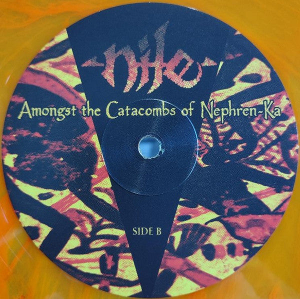 Nile (2) : Amongst The Catacombs Of Nephren-Ka (LP, Album, RE, Cus)