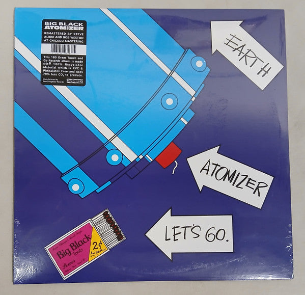 Big Black : Atomizer (LP, Album, RE, RM, 180)