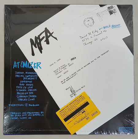Big Black : Atomizer (LP, Album, RE, RM, 180)