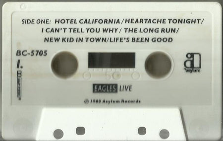 Eagles : Eagles Live (Cass, Album)