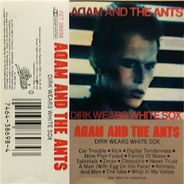 Adam And The Ants : Dirk Wears White Sox (Cass, Album, RE)