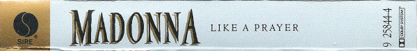 Madonna : Like A Prayer (Cass, Album, SR,)