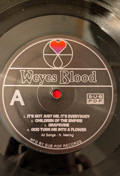 Weyes Blood : And In The Darkness, Hearts Aglow (LP, Album)