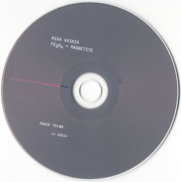 Mika Vainio : Fe₃O₄ - Magnetite (CD, Album)