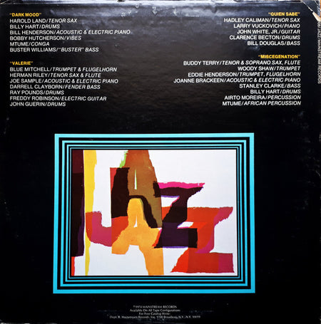 Harold Land, Bobby Hutcherson, Blue Mitchell, Joe Sample, Stanley Clarke, Freddy Robinson*, Hadley Caliman, Buddy Terry, Woody Shaw, Eddie Henderson : Jazz (LP, Promo)