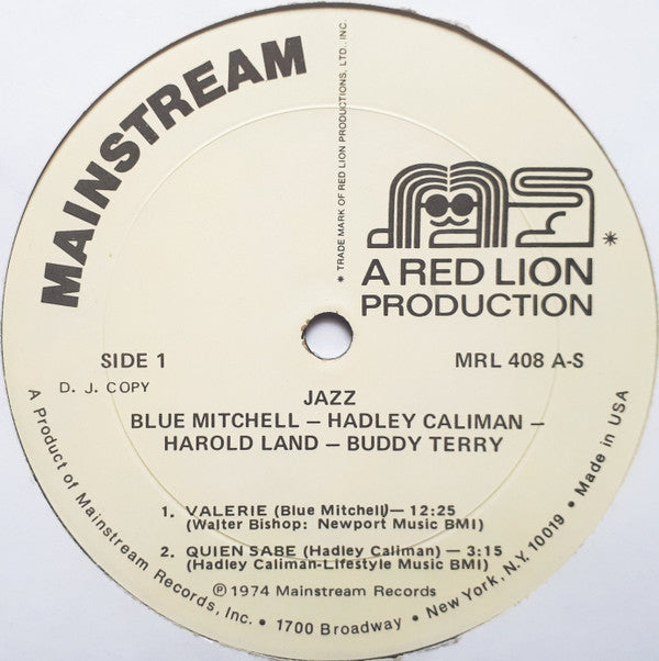 Harold Land, Bobby Hutcherson, Blue Mitchell, Joe Sample, Stanley Clarke, Freddy Robinson*, Hadley Caliman, Buddy Terry, Woody Shaw, Eddie Henderson : Jazz (LP, Promo)