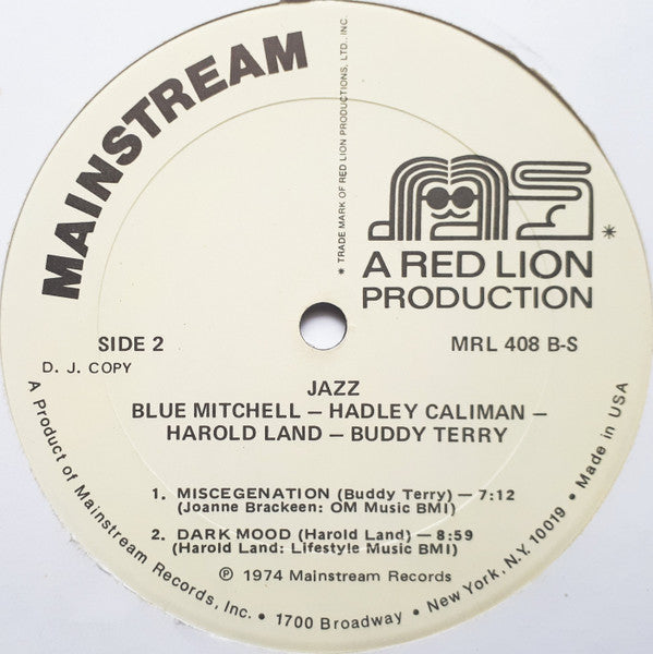 Harold Land, Bobby Hutcherson, Blue Mitchell, Joe Sample, Stanley Clarke, Freddy Robinson*, Hadley Caliman, Buddy Terry, Woody Shaw, Eddie Henderson : Jazz (LP, Promo)