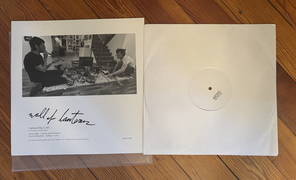 John Hams, Colin Ferguson (3) : Wall Of Lanterns (Lathe, LP, S/Sided, S/Edition)
