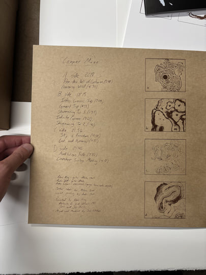 Adam King (19), Andre Lubart, Aostin Zink : Copper Maze (2xLathe, LP, Ltd)