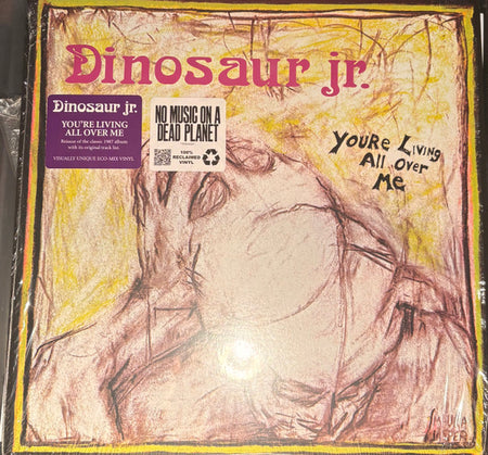 Dinosaur Jr. : You're Living All Over Me (LP, Album, Ltd, RE, Eco)
