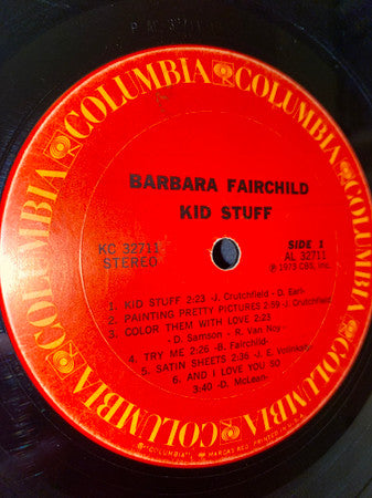 Barbara Fairchild : Kid Stuff (LP, Album)