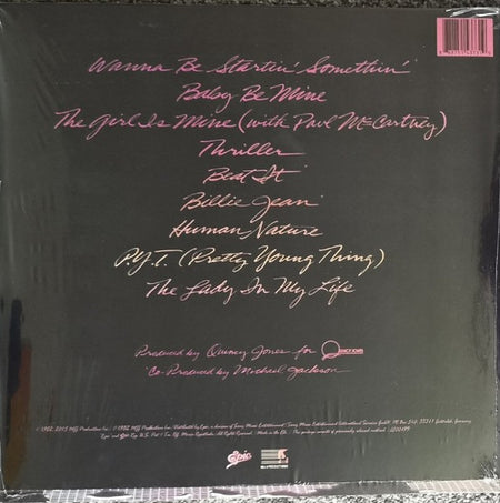 Michael Jackson : Thriller (LP, Album, RE, RP, Gat)