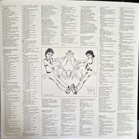 Michael Jackson : Thriller (LP, Album, RE, RP, Gat)